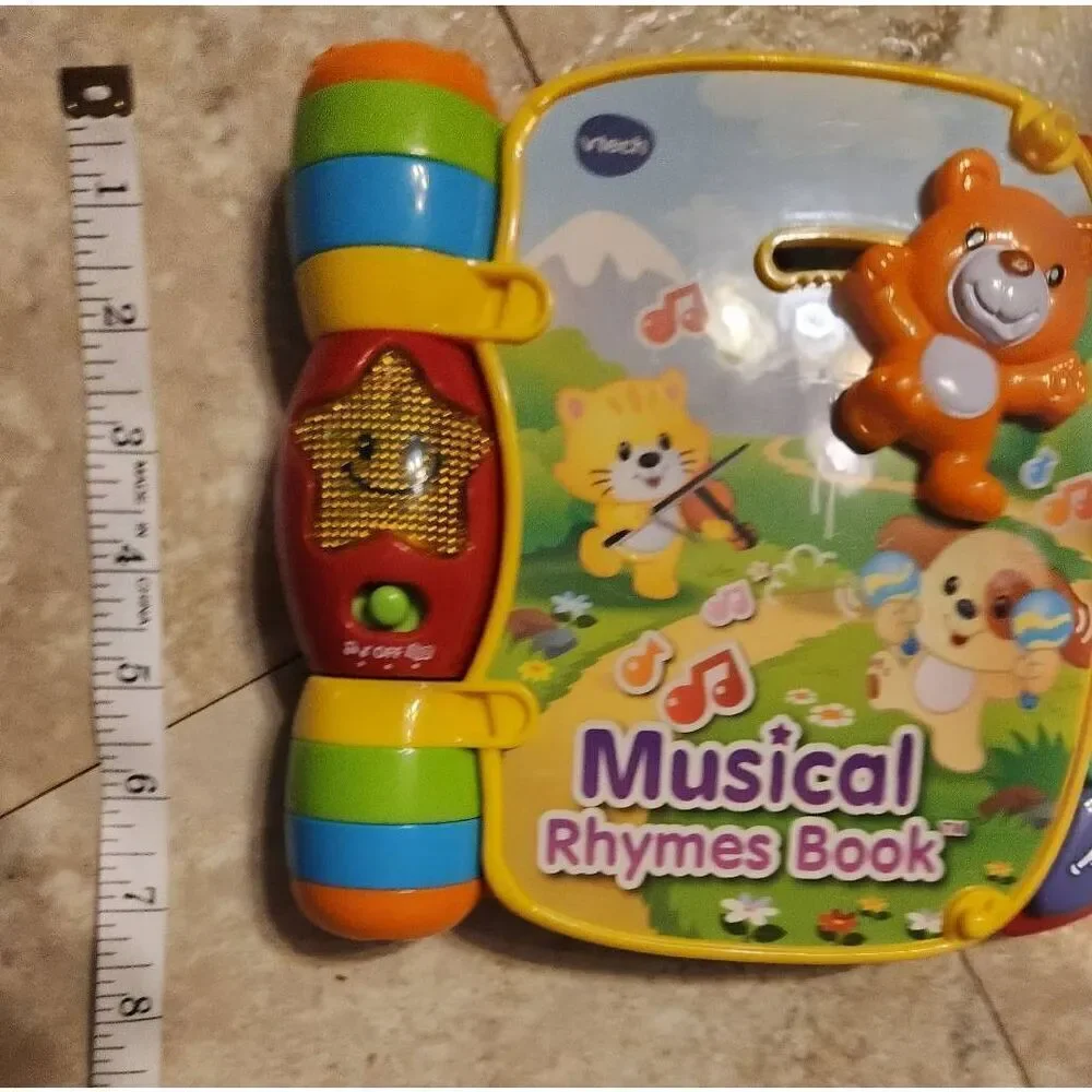 V-Tech Musical Rhymes electronic interactive book